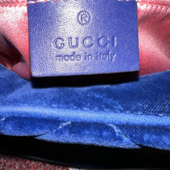 GUCCI GG MARMONT VELVET BAG - Picture 4 of 7